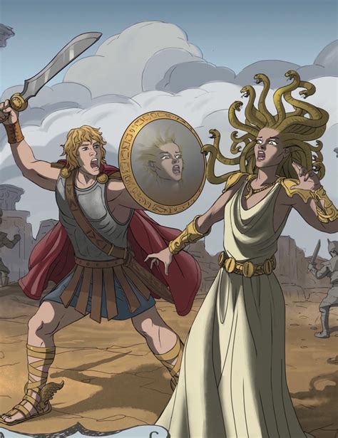 perseus and medusa summary.